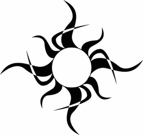 Maori Sun Tattoo Cliparts, Stock Vector and Royalty Free Maori Sun Tattoo  Illustrations