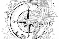 Compass Tattoo