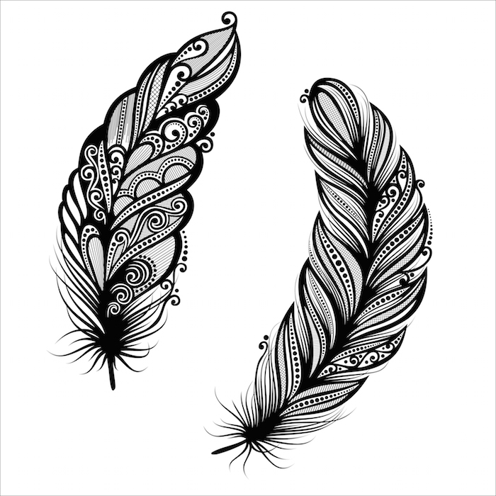 Feather tattoos symbolize | TATTOO GOA in Goa, India